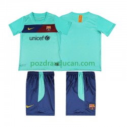 Nogometni Dresovi FC Barcelona Retro Dječji Gostujući dres 2011 2010 Kratkih Rukava