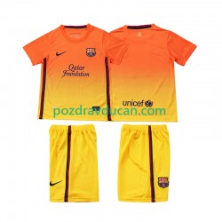 Nogometni Dresovi FC Barcelona 2012 2013 Retro Dječji Gostujući dres Kratkih Rukava