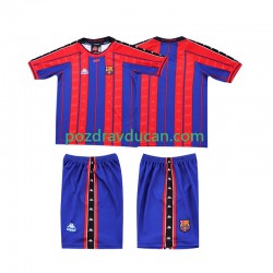 Nogometni Dresovi FC Barcelona 1997 Retro Dječji Domaći dres 1998 Kratkih Rukava