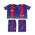Nogometni Dresovi FC Barcelona 2012 2013 Retro Dječji Domaći dres Kratkih Rukava
