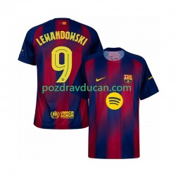 Nogometni Dresovi FC Barcelona Robert Lewandowski 9 Champions League Muški Domaći dres 2025-2026 Kratkih Rukava