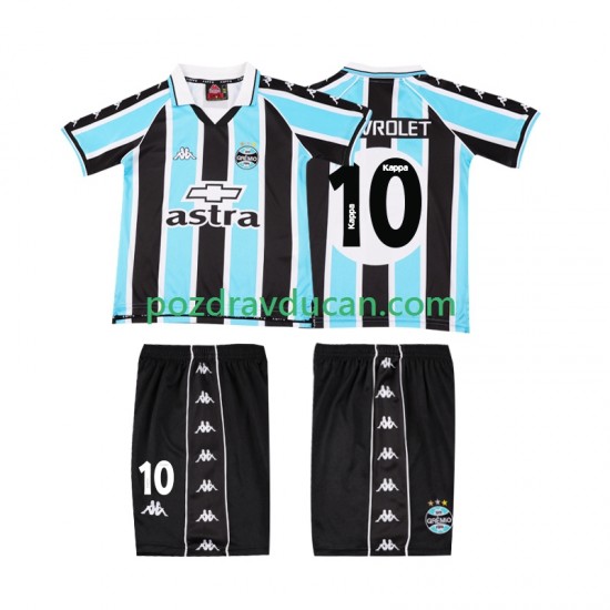 Nogometni Dresovi Gremio Chevrolet 10 2000 Retro Dječji Domaći dres Kratkih Rukava