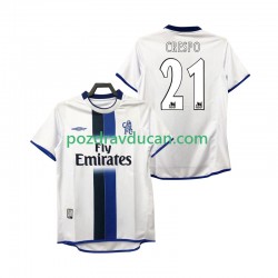 Nogometni Dresovi Inter Milan CRESPO 21 2003 Retro Muški Gostujući dres 2004 Kratkih Rukava