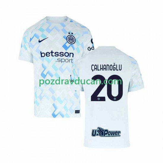 Nogometni Dresovi Inter Milan Hakan Calhanoglu 20 Muški Gostujući dres 2025-2026 Kratkih Rukava