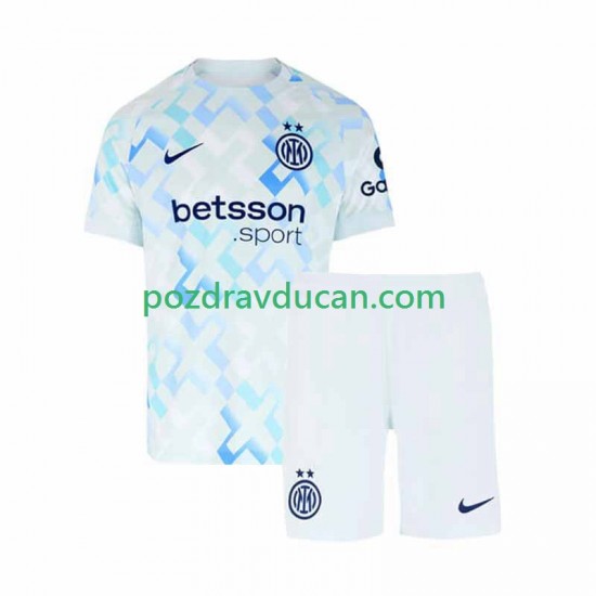 Nogometni Dresovi Inter Milan Dječji Gostujući dres 2025-2026 Kratkih Rukava
