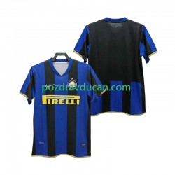 Nogometni Dresovi Inter Milan Champions League 2009 Retro Muški Domaći dres 2008 Kratkih Rukava