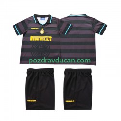 Nogometni Dresovi Inter Milan 1997 Retro Dječji Treći dres 1998 Kratkih Rukava