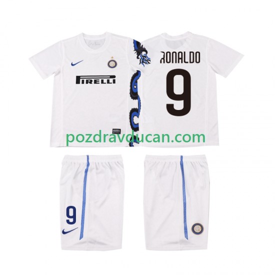 Nogometni Dresovi Inter Milan Ronaldo 9 Retro Dječji Gostujući dres 2011 2010 Kratkih Rukava
