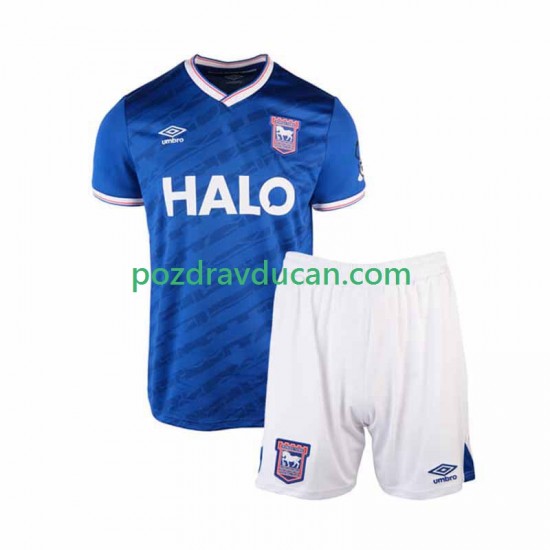 Nogometni Dresovi Ipswich Town Dječji Domaći dres 2025-2026 Kratkih Rukava