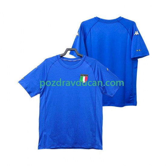 Nogometni Dresovi Italija 2000 Retro Muški Domaći dres Kratkih Rukava