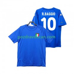 Nogometni Dresovi Italija Roberto Baggio 10 2000 Retro Muški Domaći dres Kratkih Rukava