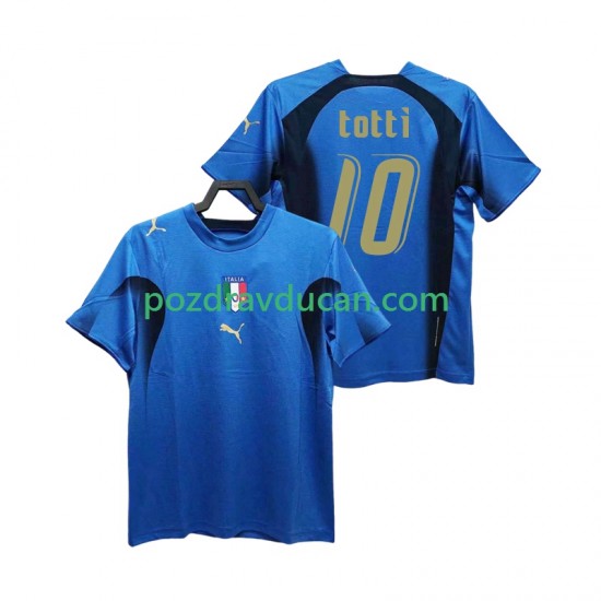 Nogometni Dresovi Italija Totti 20 Retro Muški Domaći dres 2006 Kratkih Rukava
