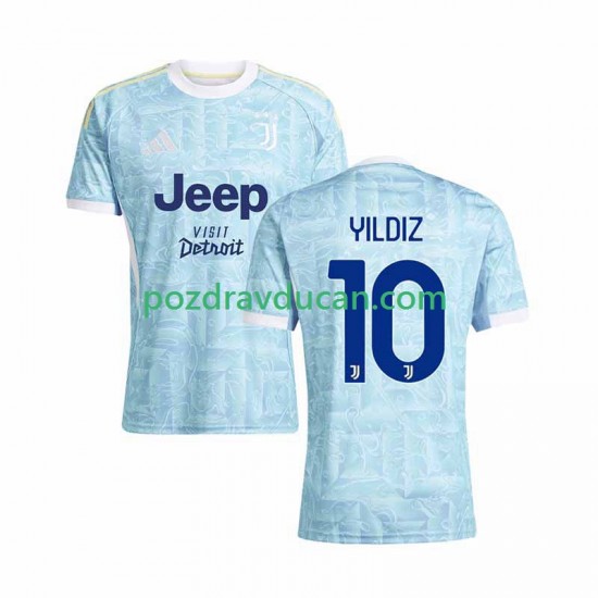 Nogometni Dresovi Juventus Kenan Yildiz 10 Muški Gostujući dres 2025-2026 Kratkih Rukava