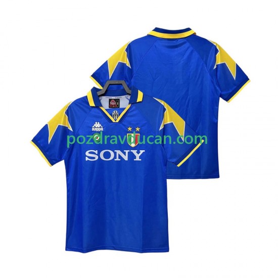 Nogometni Dresovi Juventus 1995 1996 Retro Muški Gostujući dres Kratkih Rukava