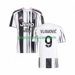 Nogometni Dresovi Juventus Vlahovic 9 Muški Domaći dres 2025-2026 Kratkih Rukava