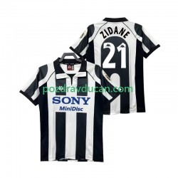 Nogometni Dresovi Juventus ZIDANE 21 1997 Retro Muški Domaći dres 1998 Kratkih Rukava