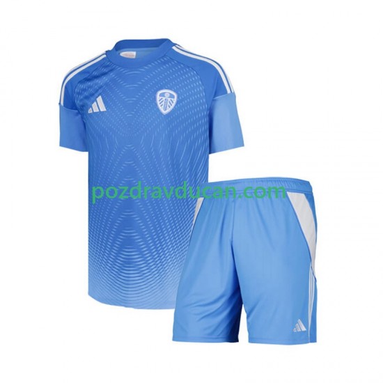 Nogometni Dresovi Leeds United Vratar Dječji Domaći dres 2025-2026 Kratkih Rukava