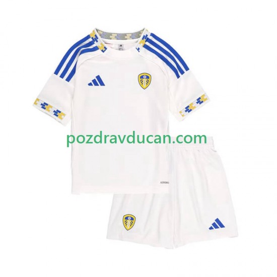 Nogometni Dresovi Leeds United Dječji Domaći dres 2025-2026 Kratkih Rukava