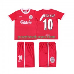 Nogometni Dresovi Liverpool BERGKAMP 10 LWP 1997 Retro Dječji Domaći dres 1998 Kratkih Rukava