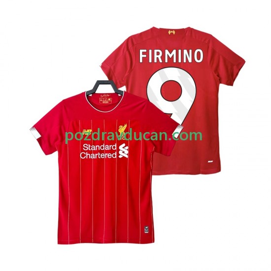 Nogometni Dresovi Liverpool FIRMINO 9 2019 2020 Retro Muški Domaći dres Kratkih Rukava