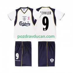Nogometni Dresovi Liverpool FOWLER 9 LWP 2001 Retro Muški Gostujući dres 2002 Kratkih Rukava