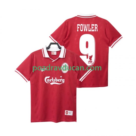 Nogometni Dresovi Liverpool FOWLER 9 1996 Retro Muški Domaći dres 1998 Kratkih Rukava