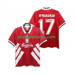 Nogometni Dresovi Liverpool MCMANAMAN 17 1993 1995 Retro Muški Domaći dres Kratkih Rukava