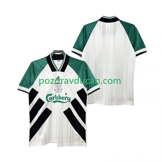 Nogometni Dresovi Liverpool 1993 1995 Retro Muški Gostujući dres Kratkih Rukava