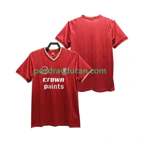 Nogometni Dresovi Liverpool 1985 1986 Retro Muški Domaći dres Kratkih Rukava