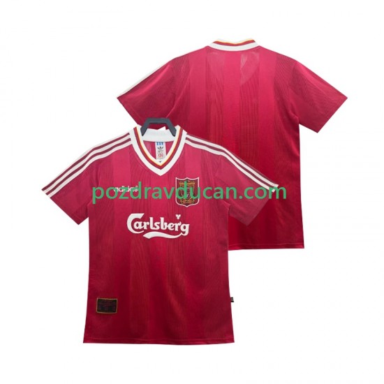Nogometni Dresovi Liverpool 1995 1996 Retro Muški Domaći dres Kratkih Rukava