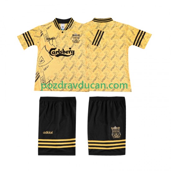 Nogometni Dresovi Liverpool LWP 1996 Retro Dječji Treći dres 1994 Kratkih Rukava