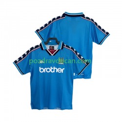Nogometni Dresovi Manchester City 1997 Retro Muški Domaći dres 1998 Kratkih Rukava