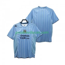 Nogometni Dresovi Manchester City 2007 Retro Muški Domaći dres 2008 Kratkih Rukava