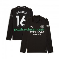 Nogometni Dresovi Manchester City Rodrigo Hernandez 16 Muški Gostujući dres 2025-2026 Dugi Rukav