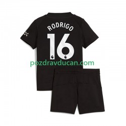 Nogometni Dresovi Manchester City Rodrigo Hernandez 16 Dječji Gostujući dres 2025-2026 Kratkih Rukava