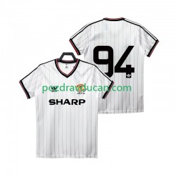 Nogometni Dresovi Manchester United 94 1983 1984 Retro Muški Gostujući dres Kratkih Rukava