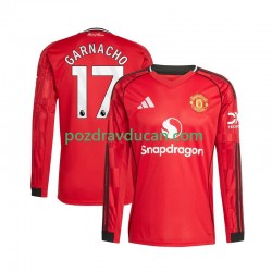 Nogometni Dresovi Manchester United Alejandro Garnacho 17 Muški Domaći dres 2025-2026 Dugi Rukav