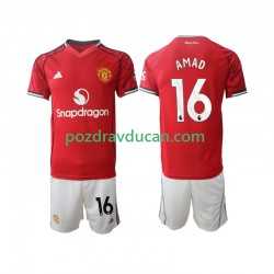 Nogometni Dresovi Manchester United Amad Diallo 16 Dječji Domaći dres 2025-2026 Kratkih Rukava