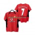 Nogometni Dresovi Manchester United BECKHAM 7 Retro Muški Domaći dres 2002 2004 Kratkih Rukava