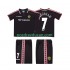 Nogometni Dresovi Manchester United Beckham 7 Retro Dječji Gostujući dres 1998 1999 Kratkih Rukava