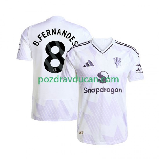 Nogometni Dresovi Manchester United Bruno Fernandes 8 Muški Gostujući dres 2025-2026 Kratkih Rukava