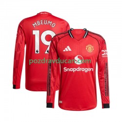 Nogometni Dresovi Manchester United Bryan Mbeumo 19 Muški Domaći dres 2025-2026 Dugi Rukav