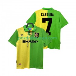 Nogometni Dresovi Manchester United CANTONA 7 1992 Retro Muški Gostujući dres 1994 Kratkih Rukava