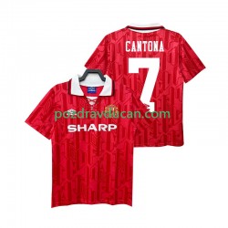 Nogometni Dresovi Manchester United CANTONA 7 1992 Retro Muški Domaći dres 1994 Kratkih Rukava