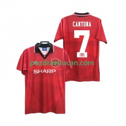 Nogometni Dresovi Manchester United CANTONA 7 1996 Retro Muški Domaći dres 1994 Kratkih Rukava