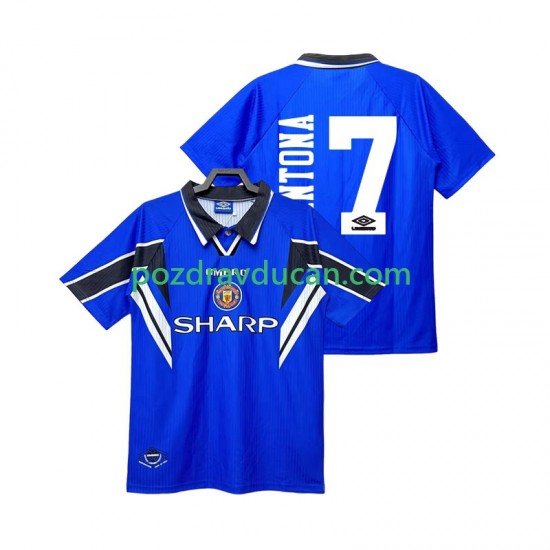 Nogometni Dresovi Manchester United CANTONA 7 1996 Retro Muški Treći dres 1998 Kratkih Rukava