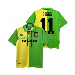Nogometni Dresovi Manchester United GIGGS 11 1992 Retro Muški Gostujući dres 1994 Kratkih Rukava