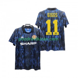 Nogometni Dresovi Manchester United GIGGS 11 1993 Retro Muški Domaći dres Kratkih Rukava