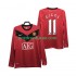 Nogometni Dresovi Manchester United GIGGS 11 2009 Retro Muški Domaći dres 2010 Dugi Rukav