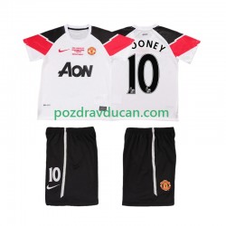Nogometni Dresovi Manchester United ROONEY 10 Champions League 2012 Retro Dječji Treći dres 2011 Kratkih Rukava